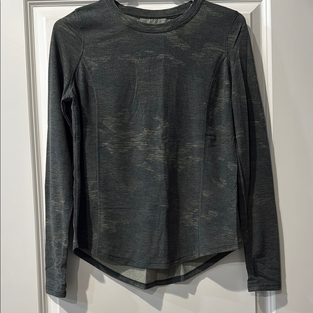 Avia Long Sleeve Athletic Top - Camo